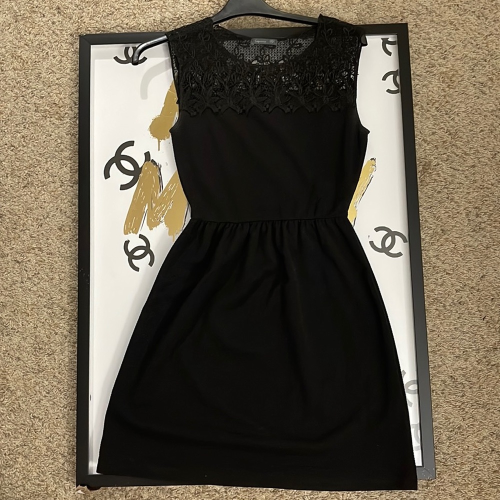 All black dress